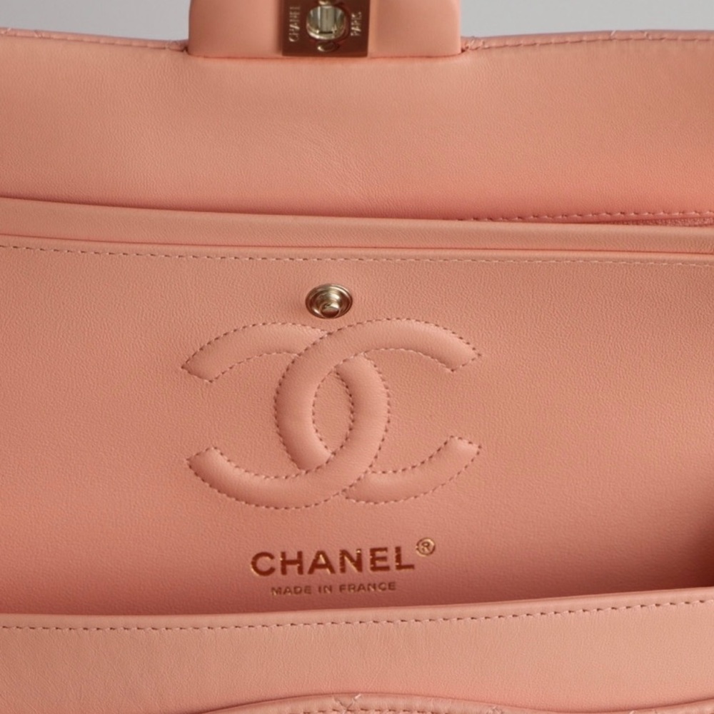 Chanel Small Classic Flap Lambskin LGHW Brand New in Box - Picture 6 of 6